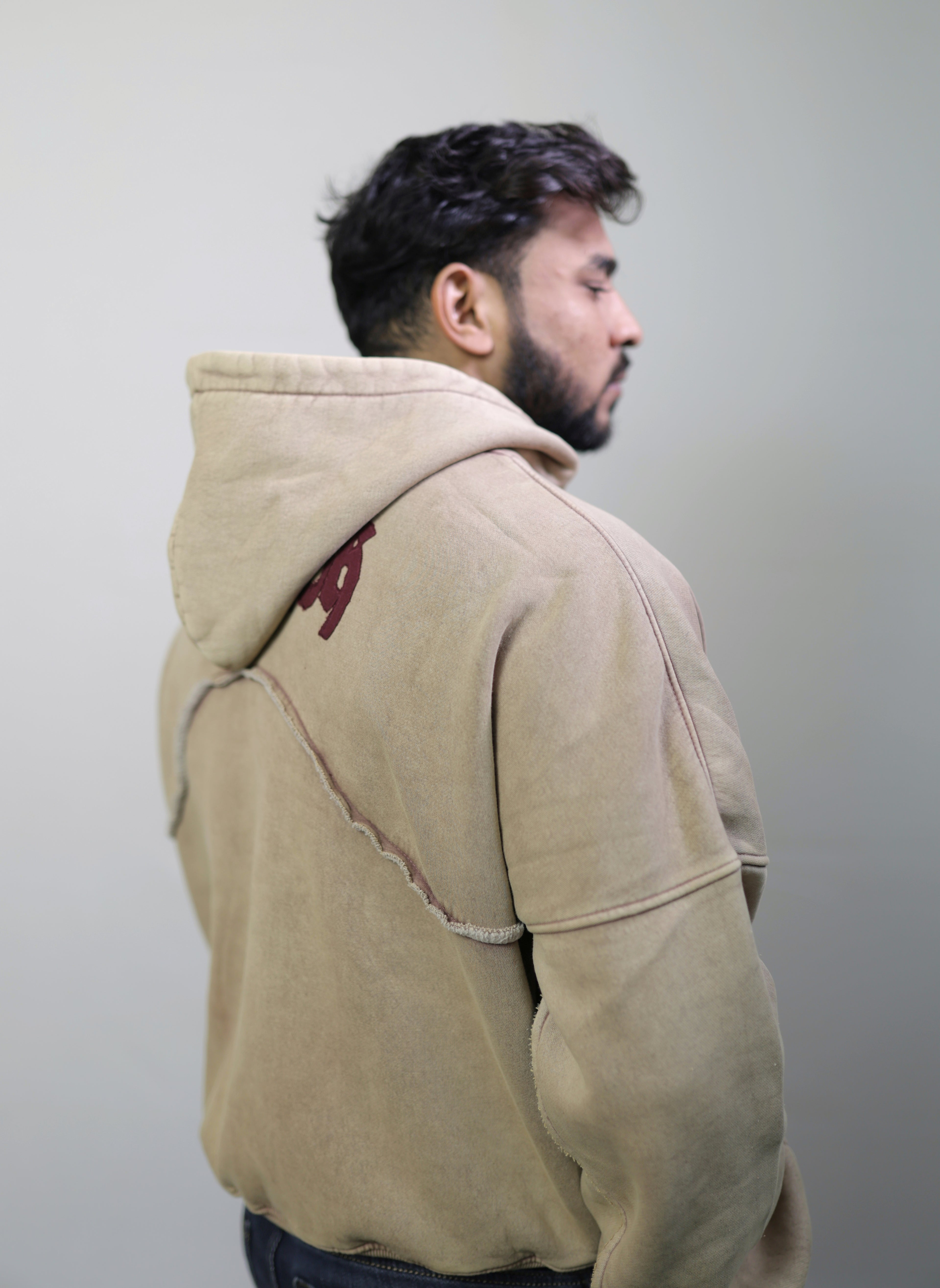 sandstone stitche hoodie