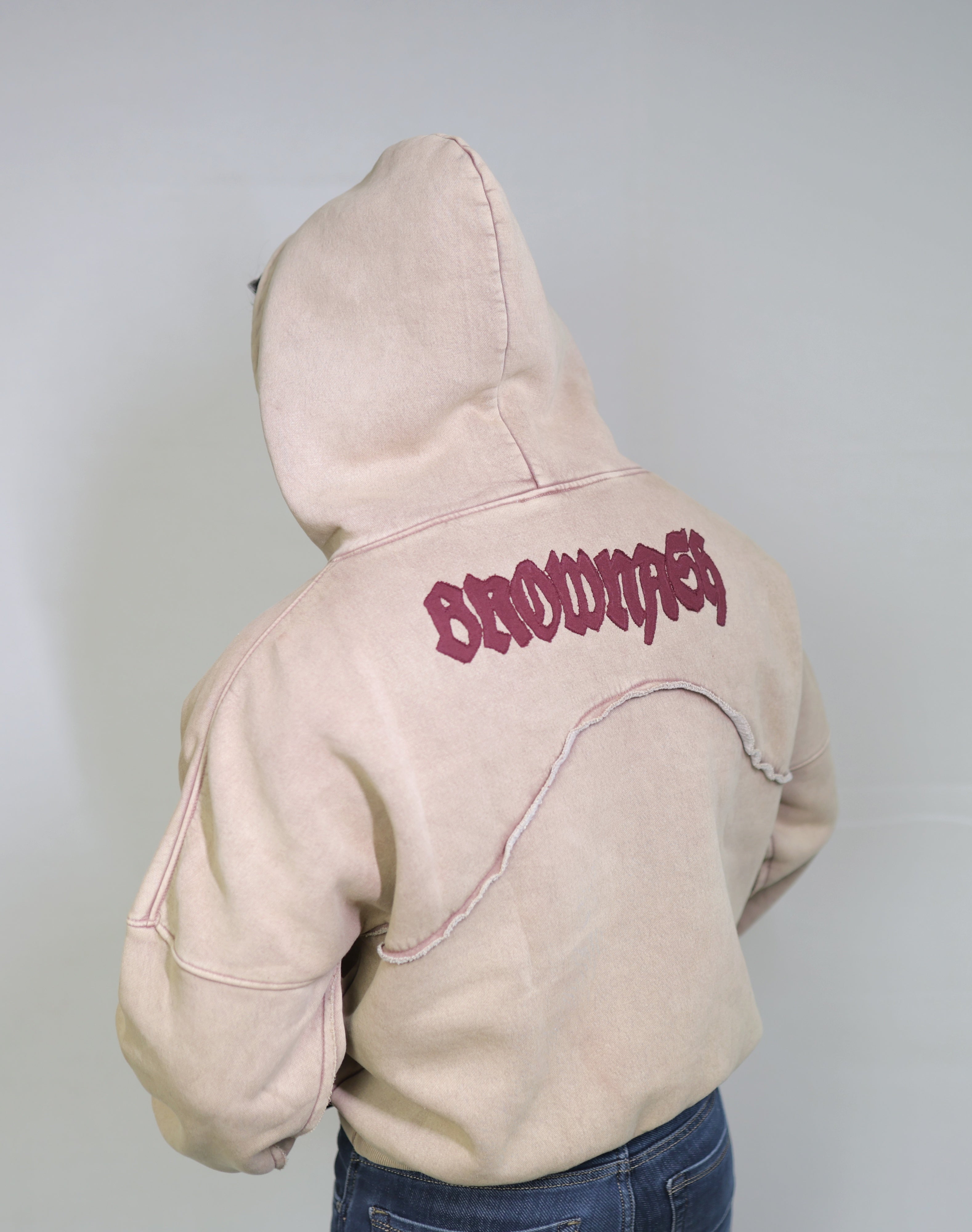 sandstone stitche hoodie