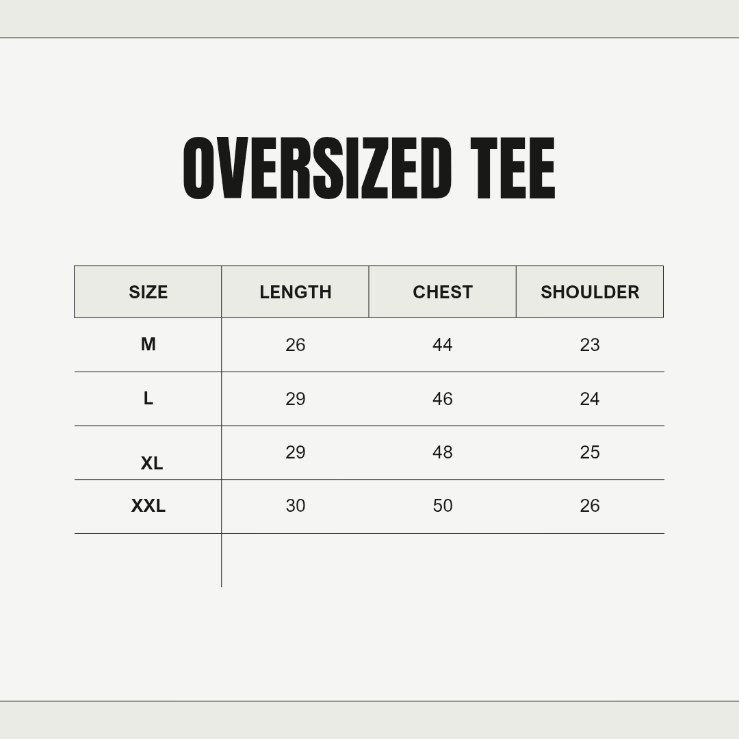 BE HUBMLE Oversized Tee